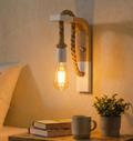 WOLUX handcrafted Wooden Wall Light