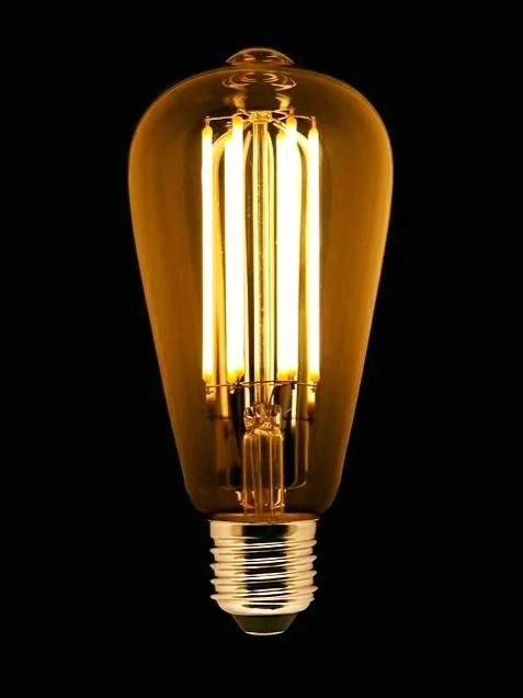 Edison ST64 Warm Light Bulb